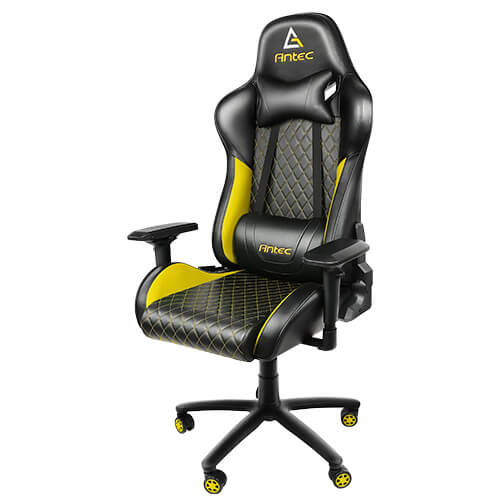 Antec T1 4D Sport Gaming Chair Yellow