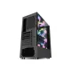 Aptech AP-8307B ARGB Gaming Casing- Black