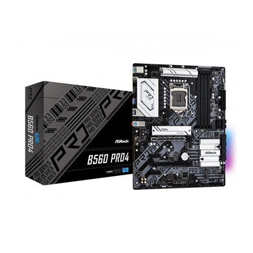 ASRock B560 Pro4 10th and 11th Gen ATX Motherboard