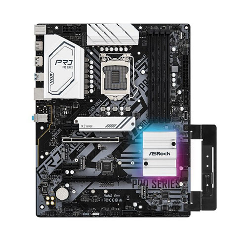 ASRock Z590 Pro4 10th and 11th Gen Micro ATX Motherboard ASRock Z590 Pro4 10th and 11th Gen Micro ATX Motherboard