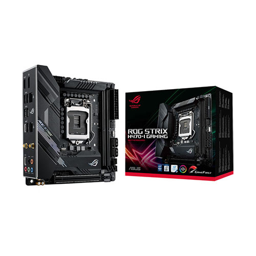 ASUS ROG Strix H470-I GAMING LGA 1200 Mini-ITX Motherboard