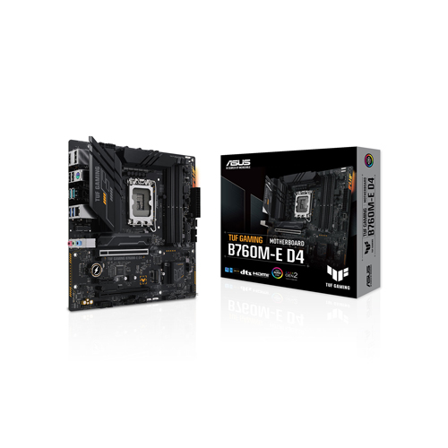 Asus TUF GAMING B760M-E D4 12th Gen & 13th Gen mATX Motherboard