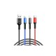 Awei CL-971 3 in 1 USB Charging Cable Awei CL-971 3 in 1 USB Charging Cable