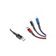 Awei CL-971 3 in 1 USB Charging Cable Awei CL-971 3 in 1 USB Charging Cable