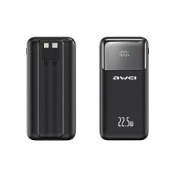 Awei P107K 20000mah 22.5W Fast Charging Digital Display Power Bank
