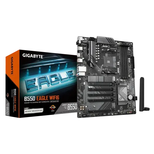 Gigabyte B550 EAGLE WIFI6 AM4 ATX Motherboard Gigabyte B550 EAGLE WIFI6 AM4 ATX Motherboard