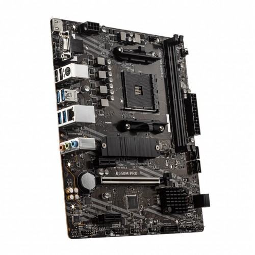 MSI B550M PRO AM4 Micro-ATX Motherboard MSI B550M PRO AM4 Micro-ATX Motherboard