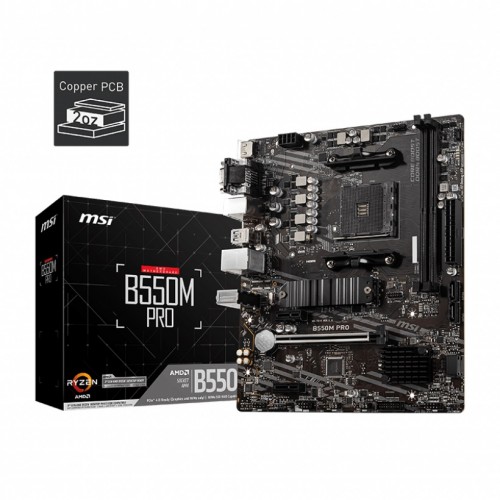 MSI B550M PRO AM4 Micro-ATX Motherboard