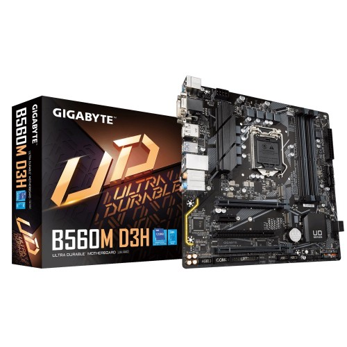 Gigabyte B560M D3H Ultra Durable 10th and 11th Gen Micro ATX Motherboard