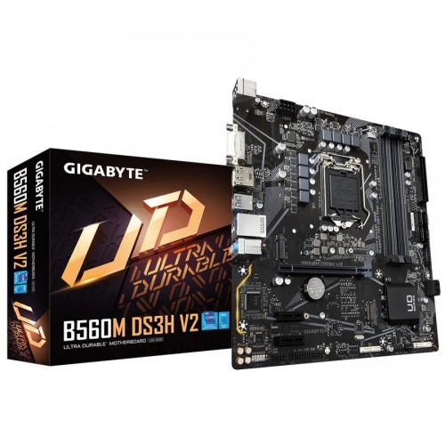 GIGABYTE B560M DS3H V2 10th and 11th Gen Micro ATX Motherboard