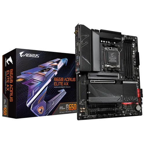 GIGABYTE B650 AORUS ELITE AX DDR5 AMD AM5 ATX Motherboard