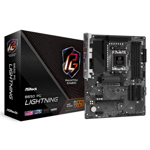 ASRock B650 PG Lightning AMD AM5 ATX Motherboard