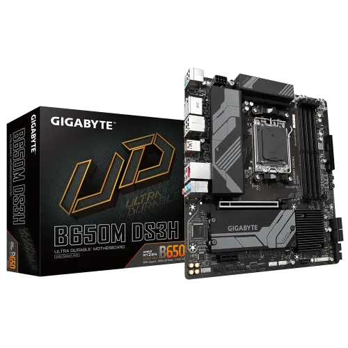 GIGABYTE B650M DS3H DDR5 AMD AM5 Micro-ATX Motherboard