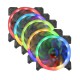 Redragon GC-F009 RGB 3 in 1 Case Cooling Fan with remote control