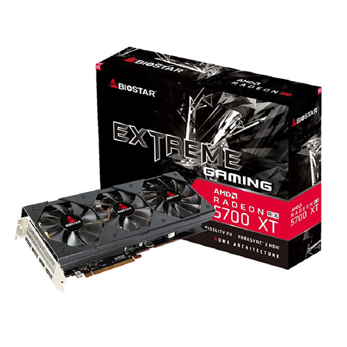 BIOSTAR AMD Radeon RX5700XT 8GB DDR6 Graphics Card