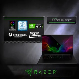 RazerBlade 15 Gaming Laptop Base Model Intel Core i7 16GB RAM 256GB SSD GTX  1660 Ti, PC