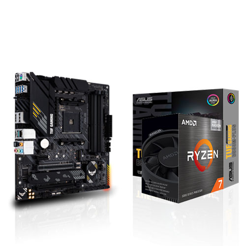 AMD Ryzen 7 5700G & Asus TUF B550M-PLUS GAMING Motherboard Processor Combo
