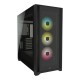 Corsair iCUE 5000X RGB Tempered Glass Mid-Tower Smart Case (Black)