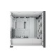 Corsair iCUE 5000X RGB Tempered Glass Mid-Tower Smart Case (White)