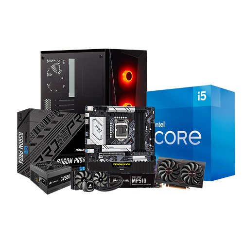 Corsair iCUE Certified PC with Intel Core i5-11400 & ASRock B560M Pro4