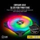 Corsair icue QL120 RGB 120mm PWM Triple Case Fan