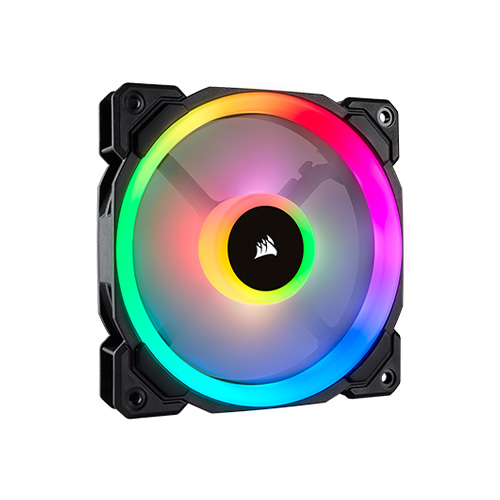 Corsair LL120 RGB 120mm Dual Light Loop RGB LED PWM Case Fan