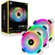 Corsair LL120 RGB 120mm Dual Light Loop Case Fan (White)