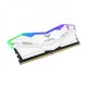 TEAM T-FORCE DELTA RGB 32GB (16GBx2) 6000MHz DDR5 Gaming RAM White