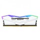 TEAM T-FORCE DELTA RGB 32GB (16GBx2) 6000MHz DDR5 Gaming RAM White