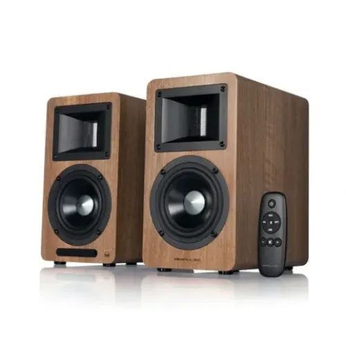 Edifier Airpulse A80 Hi-Res Audio Bluetooth Speaker-Walnut