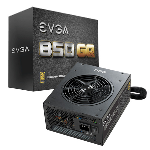 EVGA 850 GQ 80+ GOLD 850W Semi Modular Power Supply EVGA 850 GQ 80+ GOLD 850W Semi Modular Power Supply