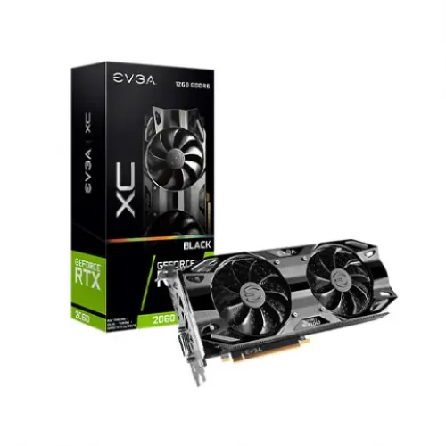 EVGA GEFORCE RTX 2060 XC Black 12GB GDDR6 Graphics Card