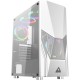 Montech Fighter 500 White ATX Mid Tower Gaming Case (White)