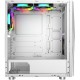 Montech Fighter 500 White ATX Mid Tower Gaming Case (White)
