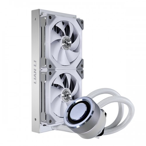 Lian Li Galahad AIO UNI FAN SL Edition 240mm Liquid CPU Cooler (White) Lian Li Galahad AIO UNI FAN SL Edition 240mm Liquid CPU Cooler (White)