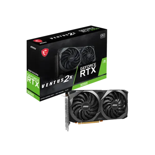 MSI GeForce RTX 3050 VENTUS 2X 8G OCV1 GDDR6 Graphics Card