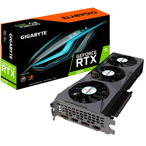 GIGABYTE GeForce RTX 3070 EAGLE 8GB GDDR6 Graphics Card