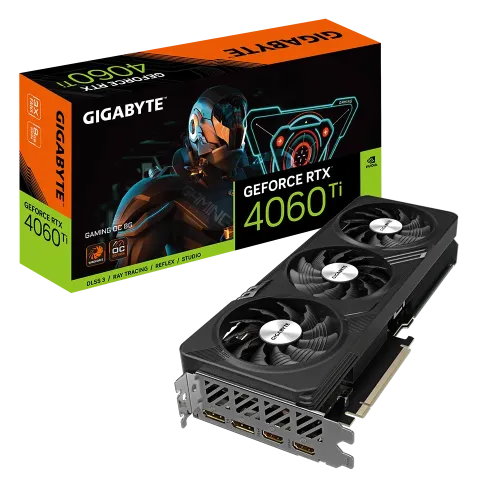 GIGABYTE GeForce RTX 4060 Ti GAMING OC 8G GDDR6 Graphics Card