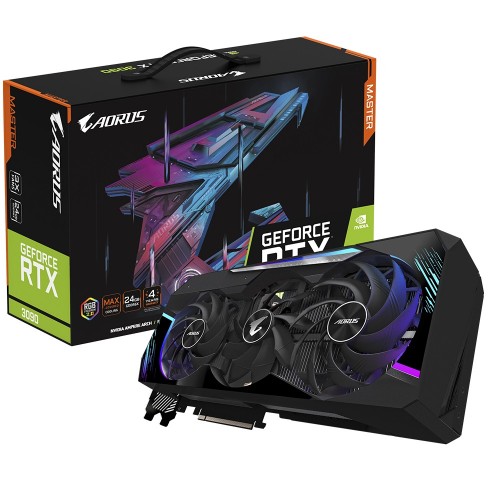 Gigabyte Aorus GeForce RTX 3090 Master 24GB GDDR6X Graphics Card