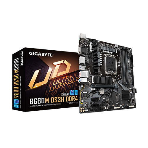 Gigabyte B660M DS3H DDR4 12th Gen Micro ATX Motherboard