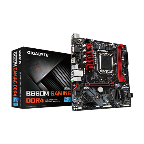 Gigabyte B660M GAMING DDR4 12th Gen Micro ATX Motherboard