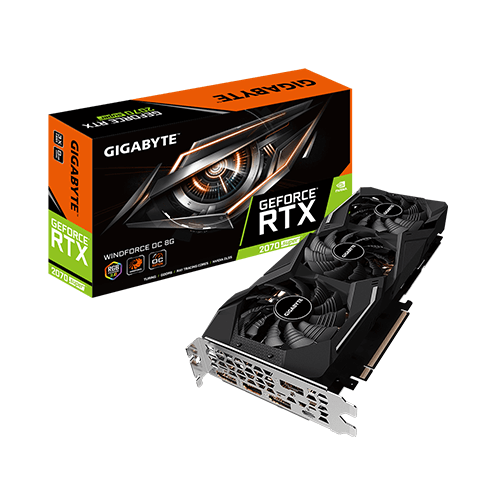 Gigabyte GeForce RTX 2070 SUPER WINDFORCE OC 8GB Graphics Card