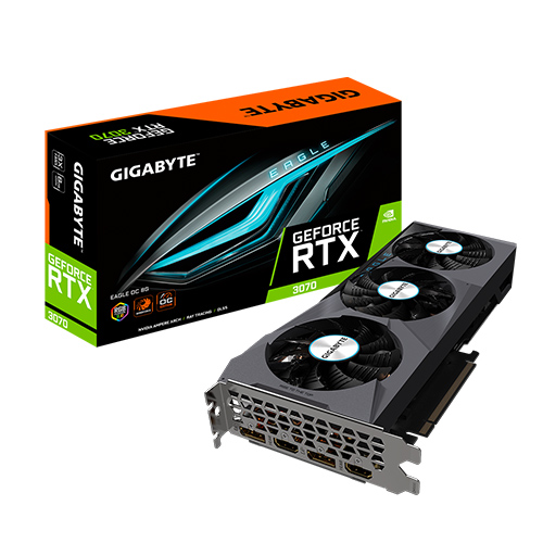 Gigabyte GeForce RTX 3070 EAGLE OC 8G Graphics Card