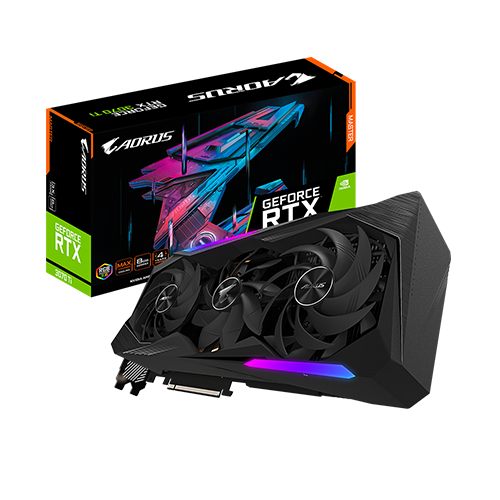 Gigabyte Aorus GeForce RTX 3070 Ti MASTER 8GB GDDR6X Graphics Card