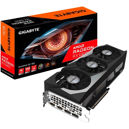 GIGABYTE Radeon RX 6800 GAMING OC 16GB Graphics Card GIGABYTE Radeon RX 6800 GAMING OC 16GB Graphics Card