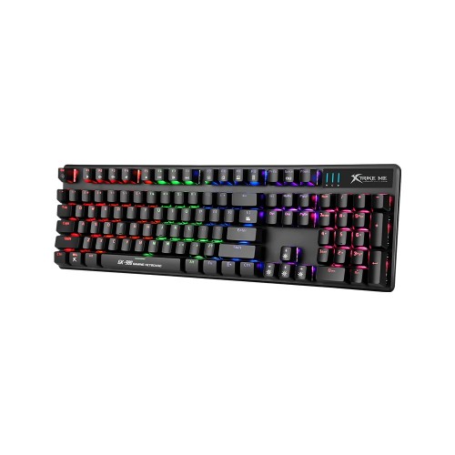 Xtrike Me GK-980 Wired Rainbow Backlit Mechanical Gaming Keyboard