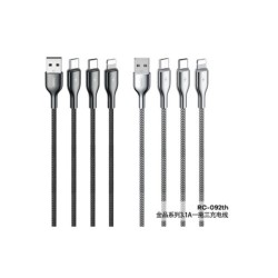 REMAX 3-IN-1 (MICRO/LIGHTENING/TYPE-C) DATA CABLE
