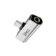 Hoco LS26 Type-C 2-in-1 Digital 3.5 Audio Converter Hoco LS26 Type-C 2-in-1 Digital 3.5 Audio Converter