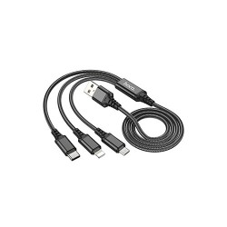 Hoco X76 3-in-1 Super Charging Cable