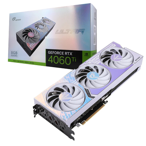 Colorful iGame GeForce RTX 4060 Ti Ultra W OC 8GB-V GDDR6 Graphics Card